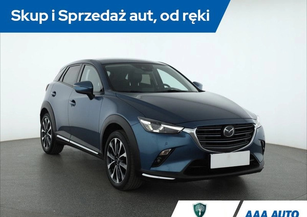 Mazda CX-3 cena 83000 przebieg: 78069, rok produkcji 2019 z Lubliniec małe 301